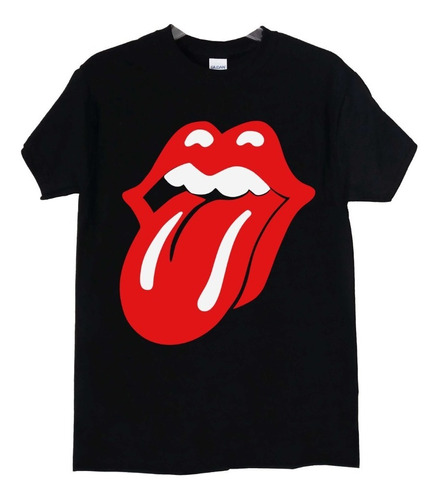 Polera The Rolling Stones Tongue No Logo Rock Abominatron