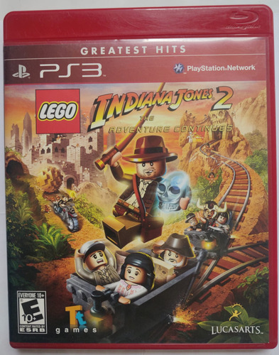 Lego Indiana Jones 2 Original Playstation 3