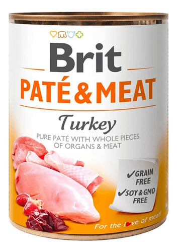 Brit Care® Pate & Meat Turkey 800g