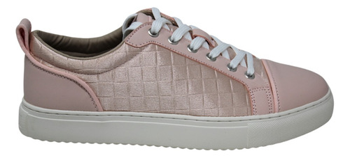 Tenis Platini Casuales Rosa L18 Para Mujer