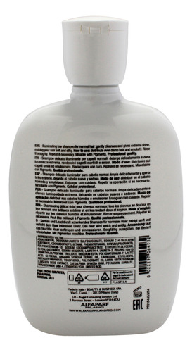 Shampoo Alfaparf Milano Semi Di Lino Low 250ml Unissex