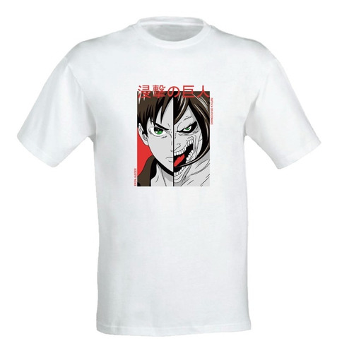 Remera Adulto Attack On Titan Shingeki No Kyojin Anime