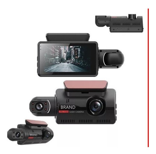 Cámara dual Dashcam 1080p Dvr para vehículos