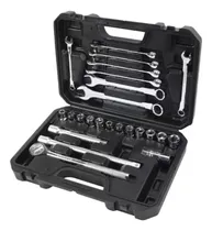 Comprar Juego De Herramientas Sae\u002Fmetrica De 25 Piezas Promaker