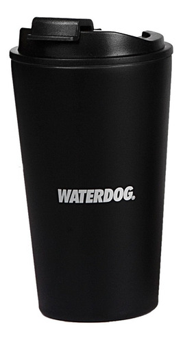 Vaso térmico Waterdog SB2035 color negro 350mL