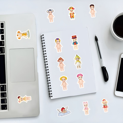 Stickers Sonny Angels 200pzs Mix Calcomanías Pegatinas