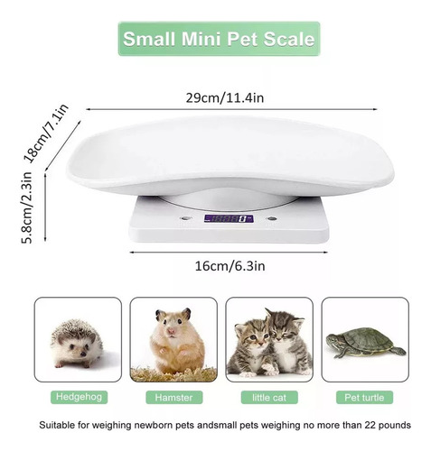 M Báscula Digital De Alta Precisión Para Perros Y Gatos