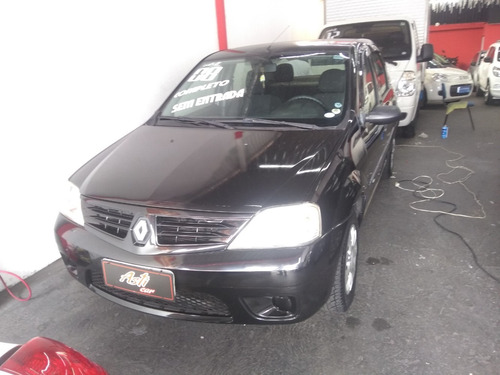 Renault Logan 1.6 Completo 2008 Zero De Entrada