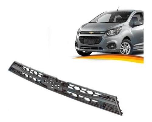 Mascara Chevrolet Spark Gt 2018 2019 Negra/cromada