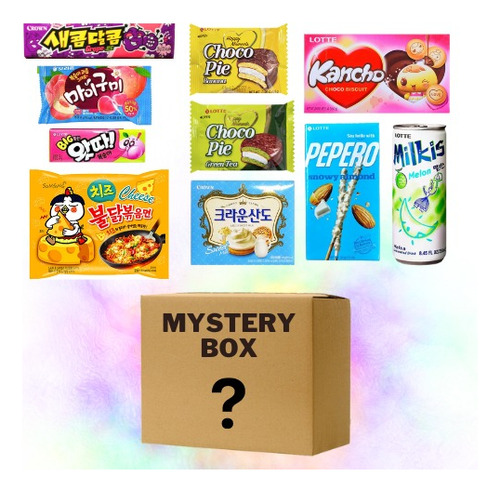 Corea Botanas, Dulces, Bebidas Coreanas 10 Pz Dulces
