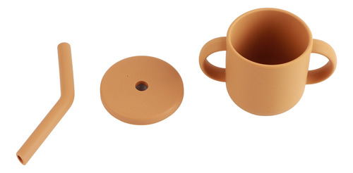 Taza De Silicona Para Entrenamiento, Color Caqui, Con Mango