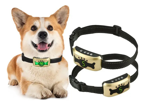 Collar Eléctrico Anti Ladridos Para Perros Recargable