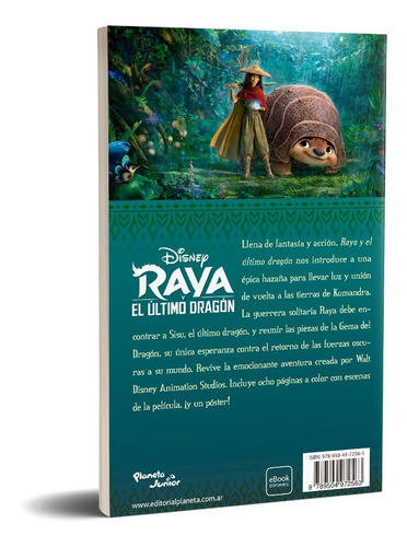 Imagen 2 de 6 de Raya Y El Último Dragón. La Novela De Disney Planeta Junior