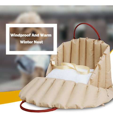 Cadeira Sleeping Nest Travel Small Dog Pet Para Carro, Cacho