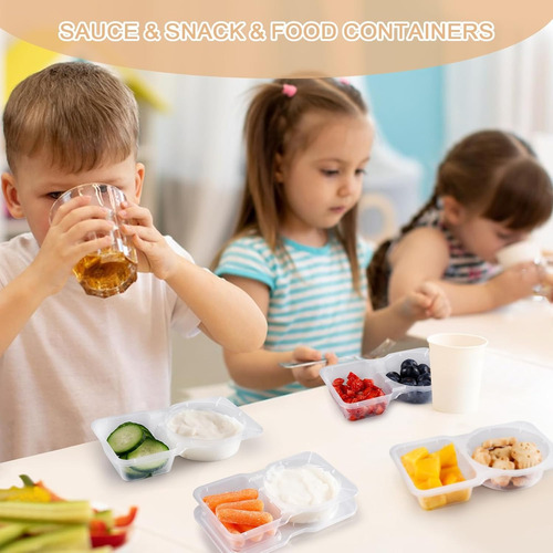 Contenedores Recipientes Reutilizables Para Alimentos 20 Pzs
