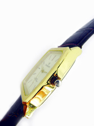Relógio Champion Pulseira De Couro Preta Masculino