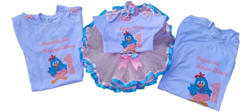 Fantasia Da Galinha Pintadinha Mae E Filho MercadoLivre
