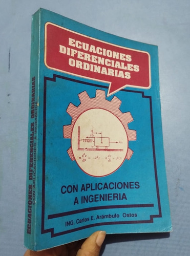 Libro Ecuaciones Diferenciales Ordinarias  Arambulo Ostos