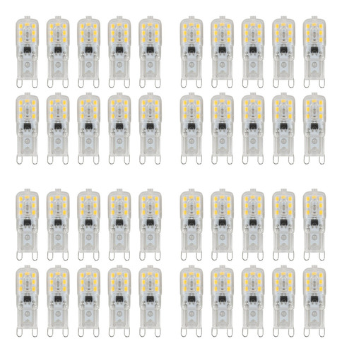 E 40 Bombillas Led Tipo Cápsula G9 De 5 W Regulables Que