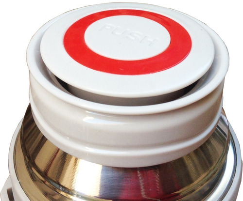 Imagen 2 de 4 de Termo 1,5 Litro Enerfit - Acero Inoxidable Pico Cebador Mate