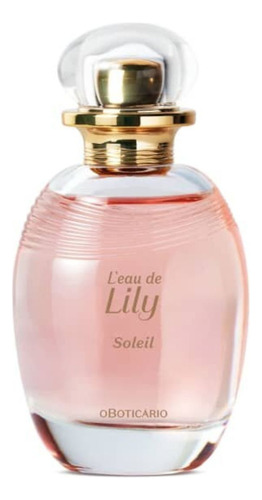  Colônia L`eau De Lily Soleil 75ml -  Boticario