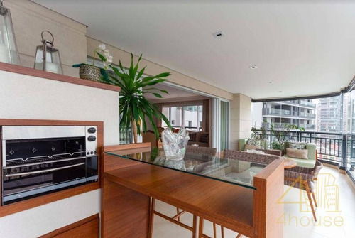 Imagem 4 de 30 de Rua Fiandeiras, 88 Celebration Itaim. Apartamento À Venda, 273 M², Varanda Gourmet, 3 Suítes, 5 Vagas E Lazer Completo. Aurinova Alto Padrão - Ap2705