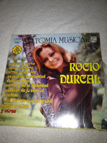  Rocio Durcal Anatomía Musical Álbum Triple Discos Viniles