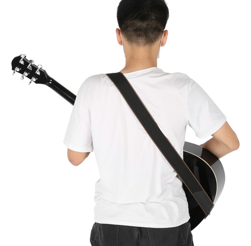 Correa De Guitarra Cinturón De Cuello Ajustable De