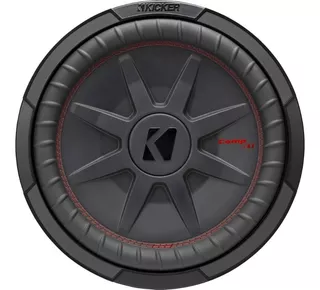 Woofer Kicker Plano Comprt 43cwrt122 12 Pulgadas 1000w 2 Ohm Color Gris oscuro