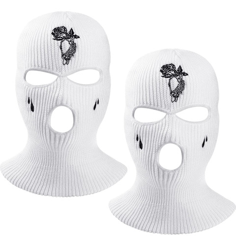 Bencailor Mascara De Esqui De Punto Con 3 Agujeros, Mascara 