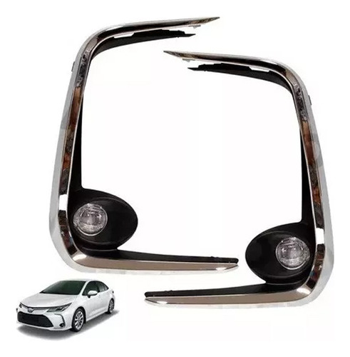 Kit De Neblineros Con Led Toyota Corolla 2020 - 2023 + Envío