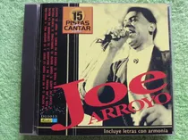 Comprar Eam Cd 15 Pistas Para Cantar Como Joe Arroyo 2001 Karaoke