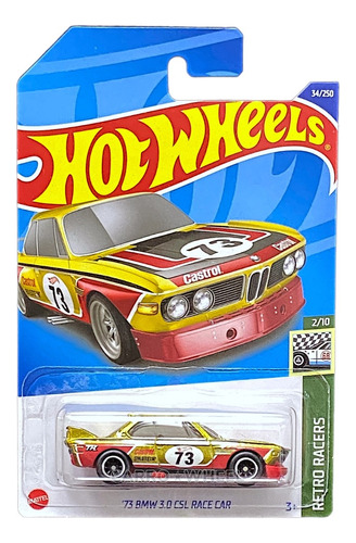 Hot Wheels Sth Bmw 3.0 Csl Race Car 1973 Super Treasure Hunt