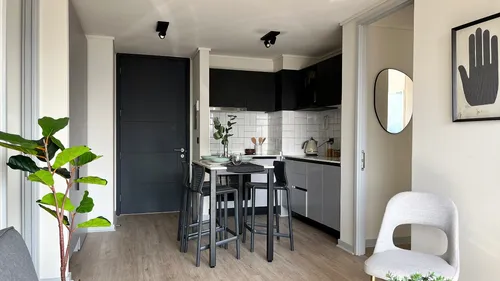 Arriendo 2 Dormitorios 2 Baños Ñuñoa (mariposa Dorm Iguales)