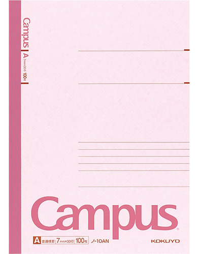 Kokuyo Cuaderno Campus, A De 0.28 Pulgadas (0.28 Pulgadas),