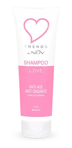 Shampoo Love Nov Anti Age Anti Oxidante Sin Sulfatos X 250ml