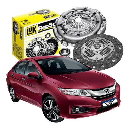 Kit Embreagem Luk Honda Fit City 1.4 1.5 16v  620315400