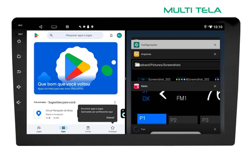 Multimidia Adak Universal 9p Android 14 4gb 64gb Octacore 4g