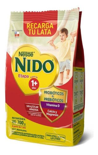 Fórmula Láctea Nido® Etapa 1+ Bolsa 700g