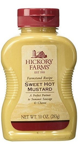 Hickory Farms Farmstand Receta Dulce Y Mostaza Caliente 10oz