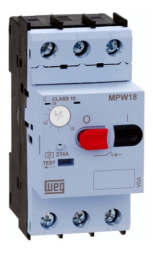 Disjuntor Motor Mpw18 6.3 - 10a Weg