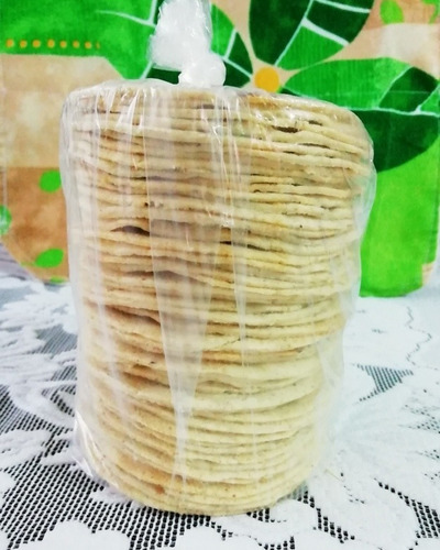 Totopo Istmeño 100% De Maíz, Artesanal/ 50 Pzas Aproximadame