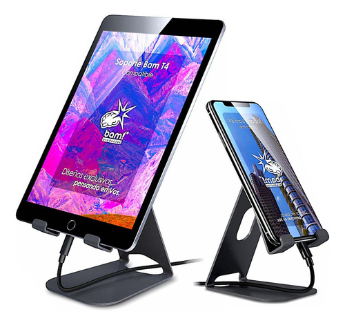 Soporte Tablet Bam T4 6a14  + Soporte Celular Bam B4 ¡combo!