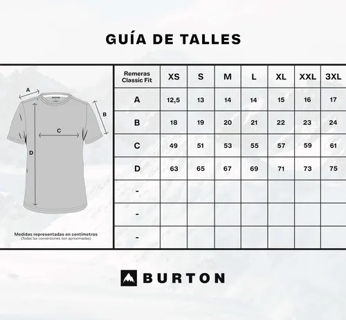 Remera Manga Corta Burton Mountain Vault Logo