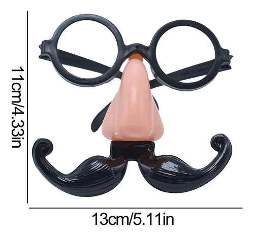 Gafas De Disfraz De Nariz Divertidas Gafas De Disfraz Con Bi