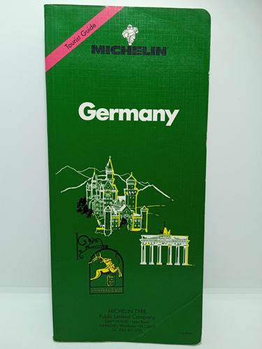 Alemania - Guía De Viaje - En Inglés - Michelin - 1993 