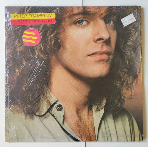 Peter Frampton Where I Should Be Vinilo Importado Near Mint