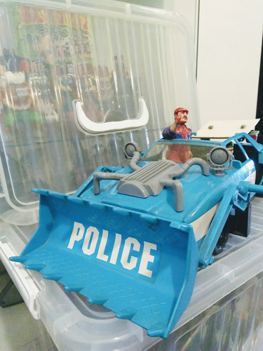 Super Mario Erlt 1993 Crash Action Police Car (Usado)