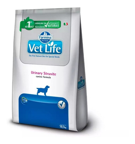 Ração P/ Cães Urinary Struvite 2kg Vet Life