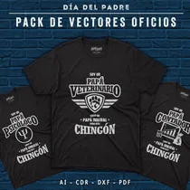 Comprar Vectores Oficios Para El Día Del Padre Pack De 33 Modelos